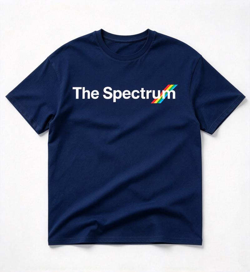 Vintage The Spectrum Rainbow Logo Tshirt Unisex Retro Computer Nerd Gift Short Sleeve Cotton Streetwear Unisex Tee Harajuku Y2k Top
