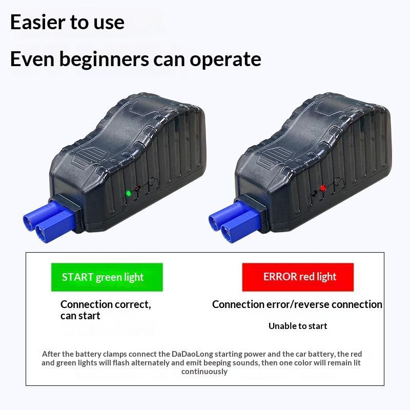 Insulated 12V Car Jump Starter Alligator Clip High Conductivity 1Pcs Replacement Clamp for Truck Emergency Battery Start