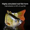 1/2/3/5Pcs 10CM/15.5G Multi-Jointed Fishing Lure with Hooks Realistic 7-Section Swimbait Plastic Artificial Bait Freshwater Saltwater Accessories
