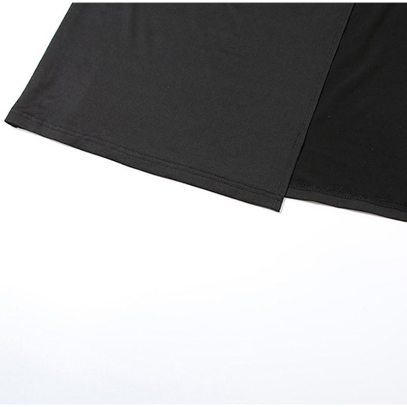 Сексуальные юбки с металлическим халтер-топом, женские костюмы, открытая спина, без рукавов, майка с высокой талией, разрез, миди, юбка, женские наряды