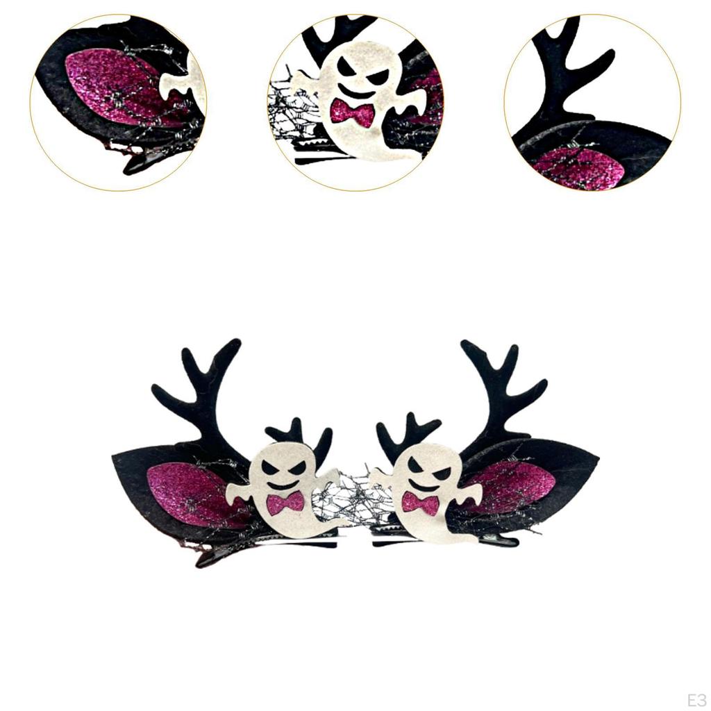 Halloween Hair Clips Barrette Accessories Novelty Hairgrips Hairpin for Stage Performances