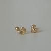 Youngglow 14k пирсинг в форме тыквенного сердца