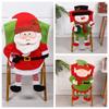 Cartoon Dinner Chair Seat Cover Seat Protector Wear for Chairs Christmas Chair Cover  Party Decor