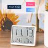 Умный цифровой будильник с магнитным притяжением, температурой и влажностью в помещении, часами и датой на экране HD
