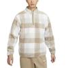 Nike Удобная мягкая флисовая куртка с воротником-стойкой Мужские куртки Khaki Sail-White Light-Bone FZ0898-247