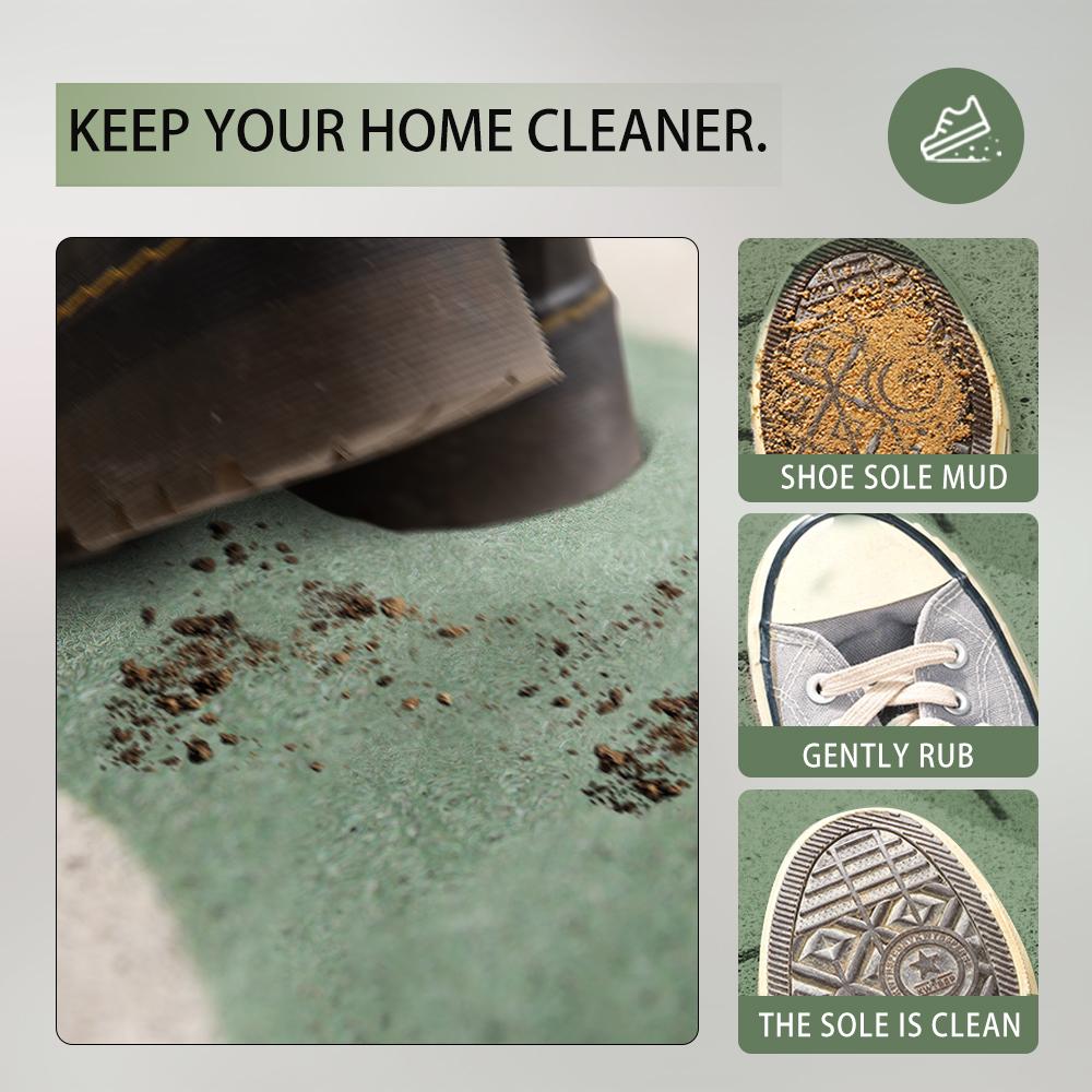 Geometric Style Wire Loop Floor Mat PVC Home Entrance Door Mat Door Mat Wear-Resistant Foot Mat Anti Slip Mat