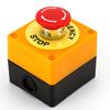 22mm Push Button Switch AC 220V Push Button Red Mushroom Push Button