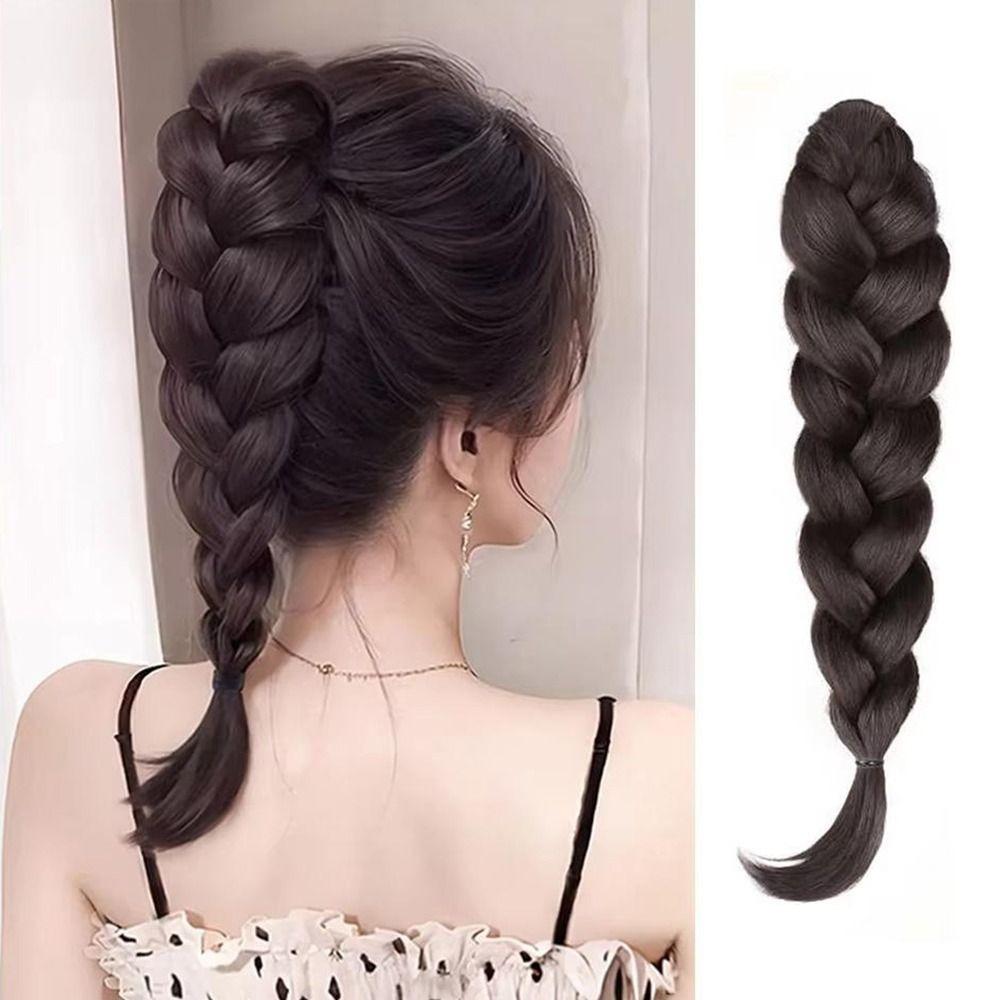 Fluffy Wig Ponytail Hairpin Extension Hair Barrette for Women Hair Accessories