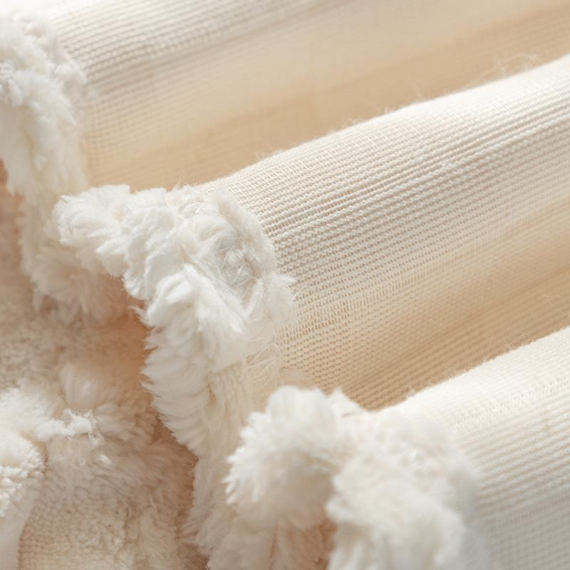 "Universal Anti-Scratch Plush Sofa Cover Blanket"