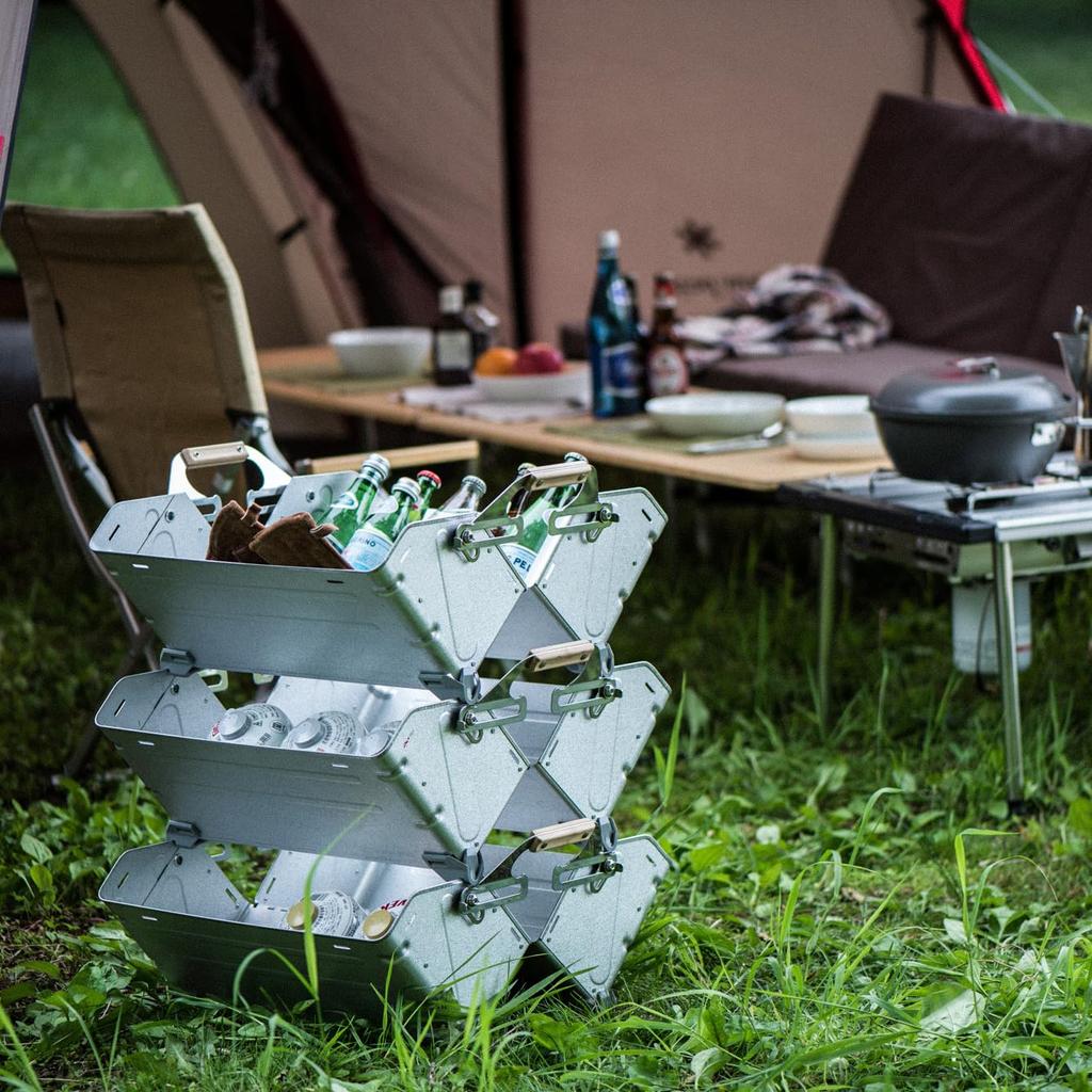 Snow Peak Furniture Shelf Container 25 Shelf Gear Camping UG-025G - Container, Container, Container, Outdoor,