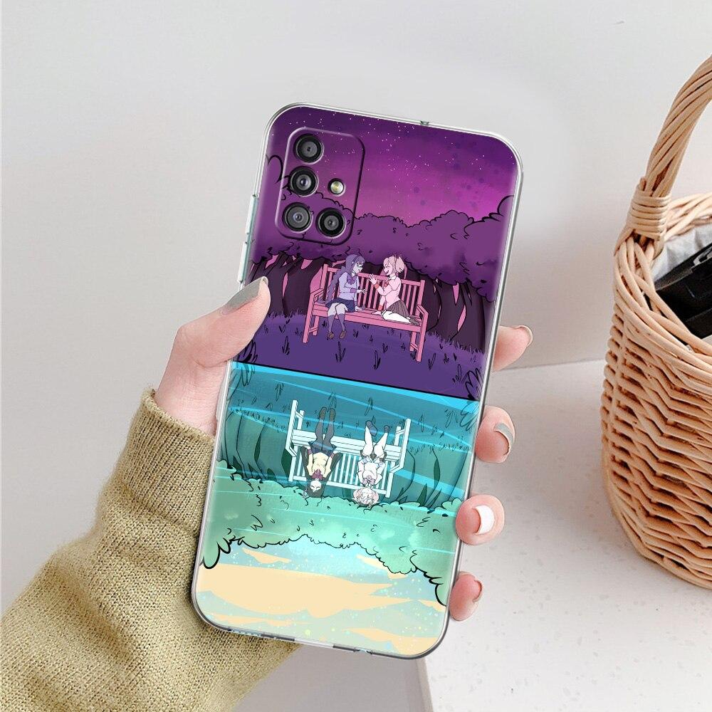 Чехол для телефона Anime Puella Magi Madoka Magica для Samsung Galaxy A51 A71 A21S A12 A11 A31 A41 A52 A32 5G A72 A01 A02S Прозрачный чехол