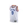 NBA New York Knicks RJ Barrett Classic Edition Jersey White/Blue Men Streetwear DB4121-100