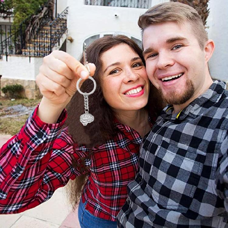 Для Держателя Ключей Психолог Части Тела для Брелока для Креативного Шарма Брелок H