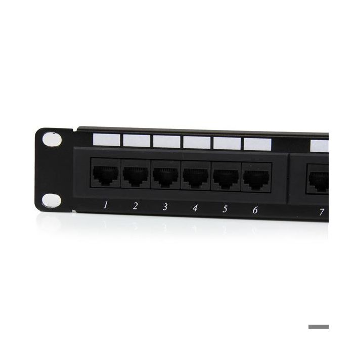 Panneau patch 24 ports - STARTECH - C6PANEL24 - Cat6 - RJ45 - Montage en rack 1U