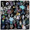 50 Pcs Stickers Pack for Water Bottles, NASA Logo Space Astronaut Vinyl Sticker for Hydroflask Helmet Laptop Computer Phone Skateboard