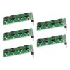 5 Pcs 4 Button Key Module Universal 4 Key Push Button Switch Module Keyboard Board for PIC PLC ARM FPGA CPLD