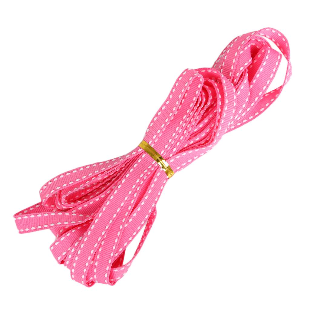 10mm Wide Polka Dot Webbing Packaging Gift Decoration Threaded Belt Colorful Various Ribbons