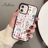 Чехол для телефона с тушью и губной помадой для iPhone 11 12 13 14 Pro Max mini XR XS SE 2020 6S 7 8 Plus Galaxy S21 S22