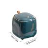 Desktop Trash Can Creative Luxury Dustbin Bin Household Mini Bedside Waste Bin Tea Table Small Garbage Bucket Office Supplies