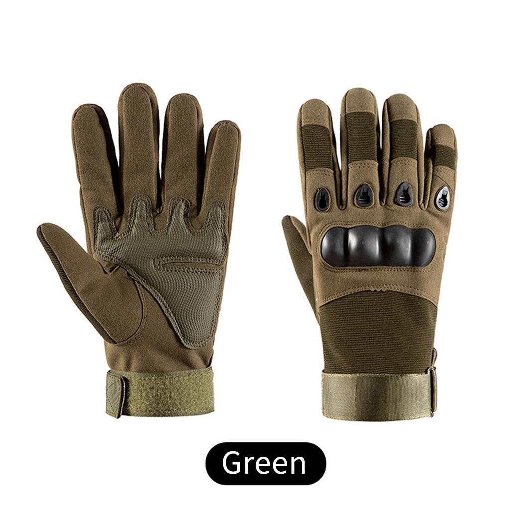 Motorcycle Riding Gloves Men Hunting Shooting Knuckle Protection Sports Full Finger GlovesClimbing Cycling Bike Glove