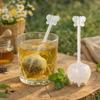 Food Grade Lemon Tea Maker Plastic Tea Infuser Stirring Tool Tea Strainer  Home Office