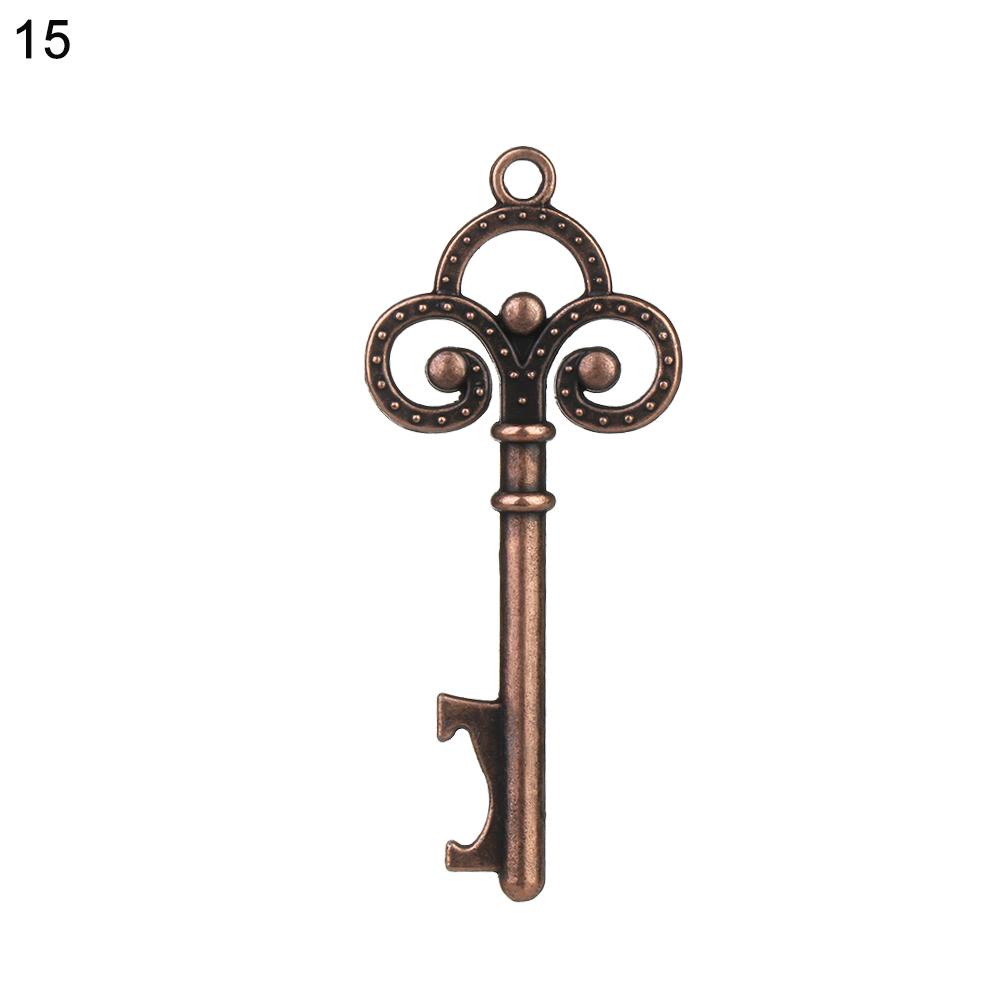 Новые сувениры для вечеринок Винтажный свадебный декор брелок для ключей с вином Сувенирный ключ Открывалка для бутылок Открывалка для пива