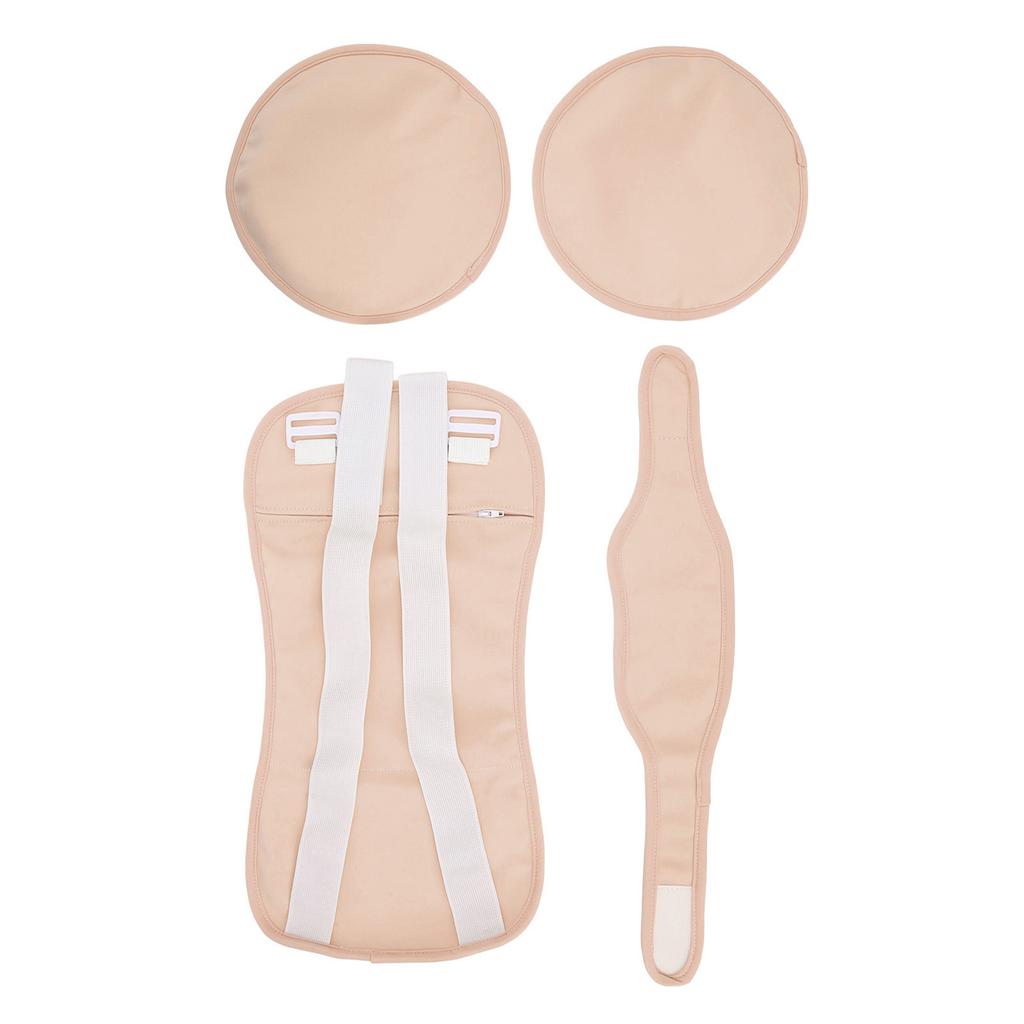 Castor Oil Pack Kit Adjustable Strap Reusable Leakage Proof Castor Oil Pack Wrap for Waist Neck