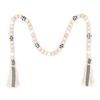 Wooden Beads String Vintage Rustic Durable Decorative Portable Fashionable Prayer Beads for Living Room