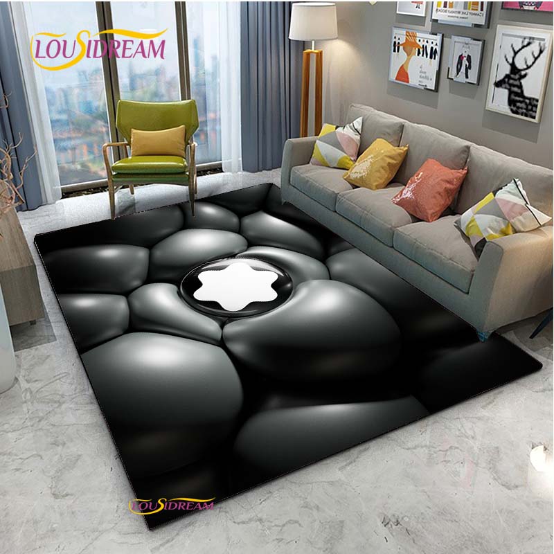 Fashion PEN-M-MONT-B-BLANC NonSlip Rug for Living Room,Bedroom,Playroom,Kitchen,Door Prayer Floor Mat Decor Rug Gift Alfombra