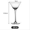 100ml Martini Goblet Cup Japanese Kimura Series Crystal Cocktail Glasses Clear Flying Saucer Juice Glass Drinkware Dropshipping