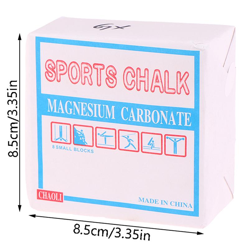 1 коробка магниевого порошка блок противоскользящий порошок тренажерный зал спортивные принадлежности