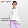 Девочковая футболка с длинным рукавом для защиты от солнца Moodytiger