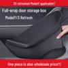 Полная оклейка дверей Tesla Model Y/3 Контейнер для хранения из ТПЭ - Аксессуар для интерьера автомобиля