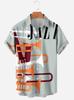 European And American Independent Station Casual Fashion Shirt 3D Printed Hawaii Seaside Vacation Short-Sleeved Top