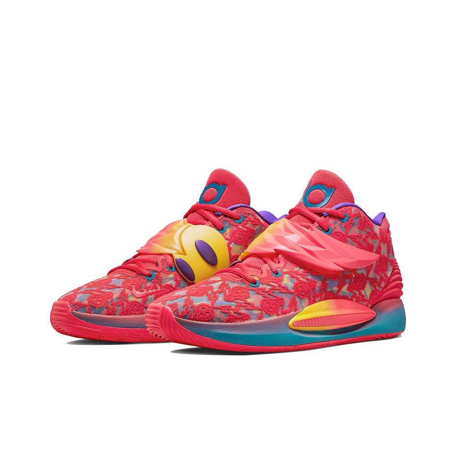 Nike KD 14 Ron English 3 Мужские кроссовки Red Siren-Red Yellow-Strike DO6903-600