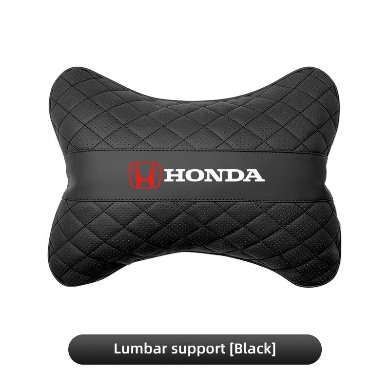 AQL1 Car Seat Headrest Neck Pillow Waist Cushion Accessories For Honda Civic Fit Accord City Vezel CR-V S660 Odyssey HR-V Insight