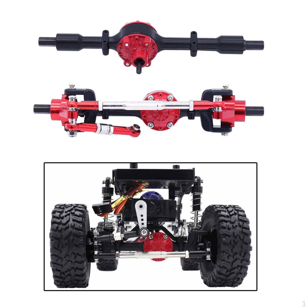 1/16 Front and Rear Axle Set Accessory Hobby Car DIY Accs for C14 B36 C24