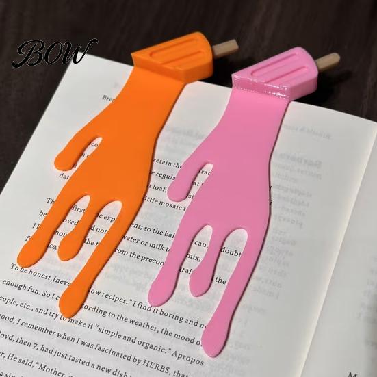 Трехмерный книжный аксессуар 3D-печатная закладка-мороженое, креативная тающая эскимо, не деформирующийся маркер страницы, для студентов, влюбленных