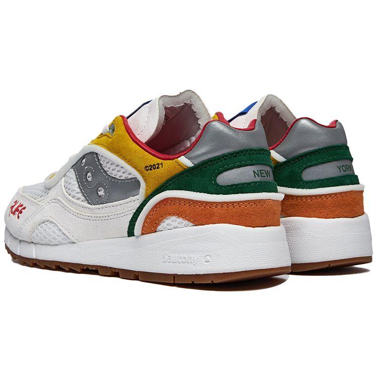 ALIFE x Saucony Shadow 6000 Карты метро Нью-Йорка Унисекс Кроссовки Белые Разноцветные S70679-1