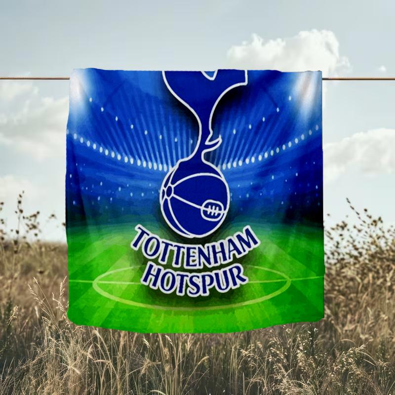 1PC Tottenham Hotspur F.C Design Printed Soft Flannel Blanket Throw for Adult Bedroom Living Room Sofa Camping Travel Fan gifts Christmas Gifts