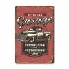 Classic Auto Garage Car Full Service Metal Tin Signs Wall Art Posters Plate Wall Decor for Bars Man Cave Cafe Clubs Garage Retro