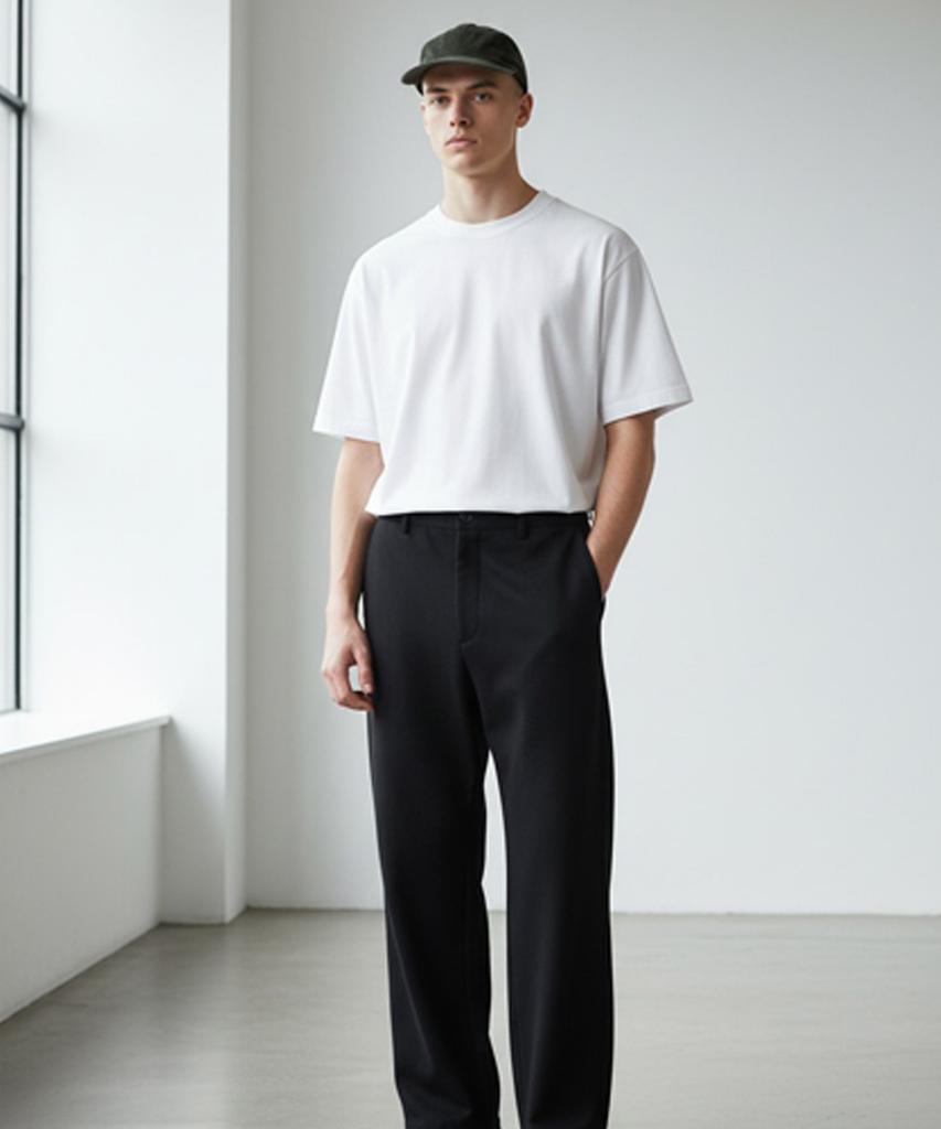 Yunibeosyeolkemiseuteuli Muji Пигментный Черный Кэпкэп Кэп