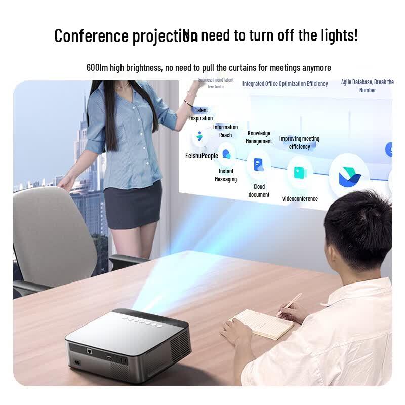 KONKA H8Pro 1080P Home & Office LED Projector (CN version)