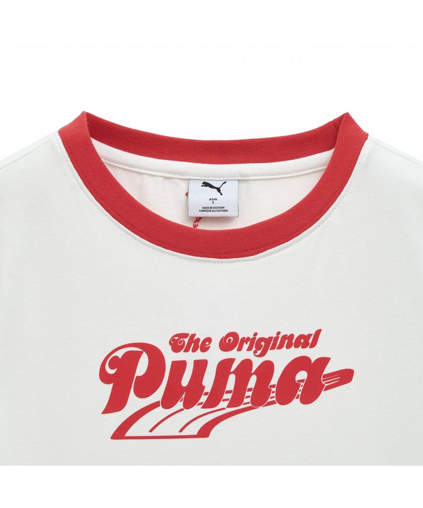 Puma Женская оригинальная вязаная футболка с коротким рукавом (95030303)