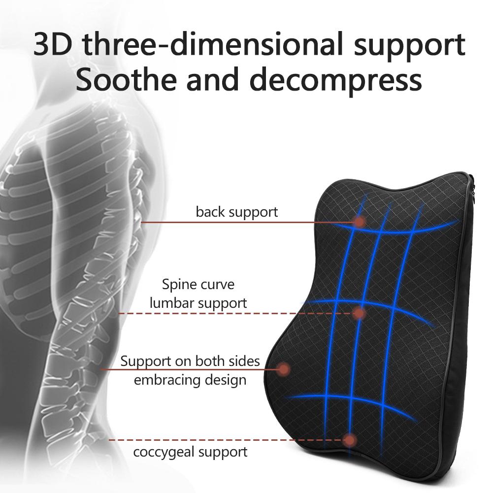 Подушка для подголовника для шеи автомобиля, подушка для автокресла, защита для головы, автомобильное сиденье, подставка для шеи, память, хлопок для офиса