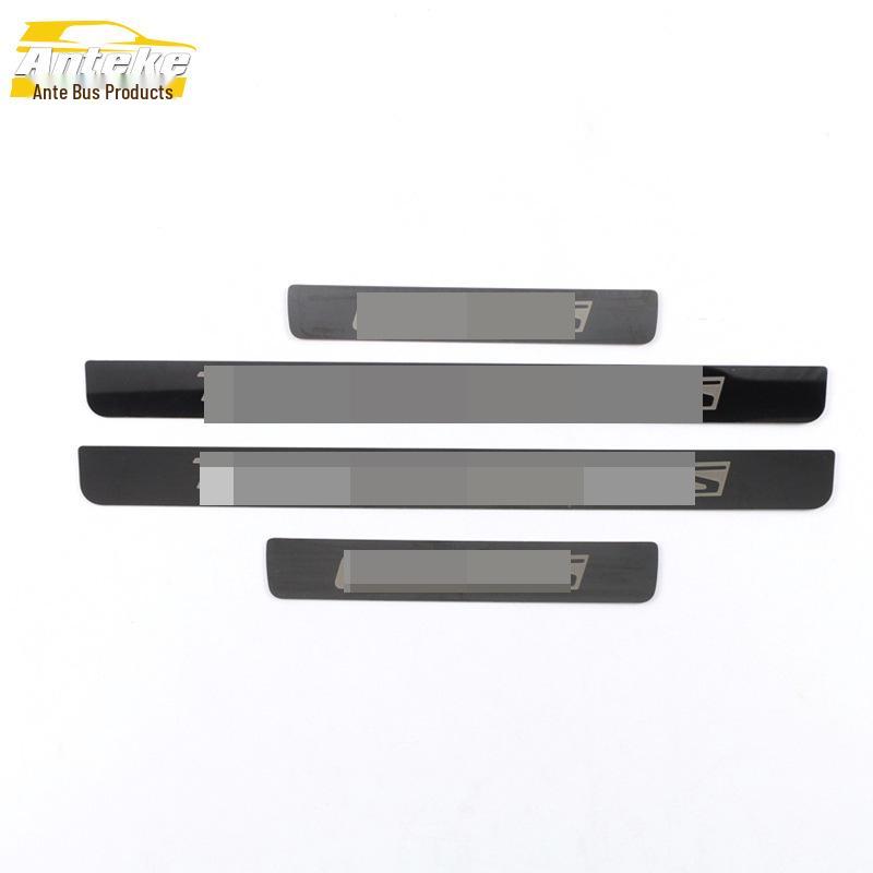 GS8S Stainless Steel Welcome Pedal Decorative Stickers for 20 Models