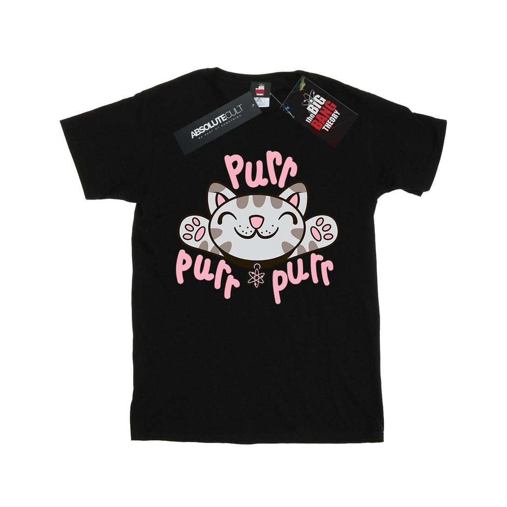 Big Bang Theory Girls Soft Kitty Purr Cotton T-Shirt