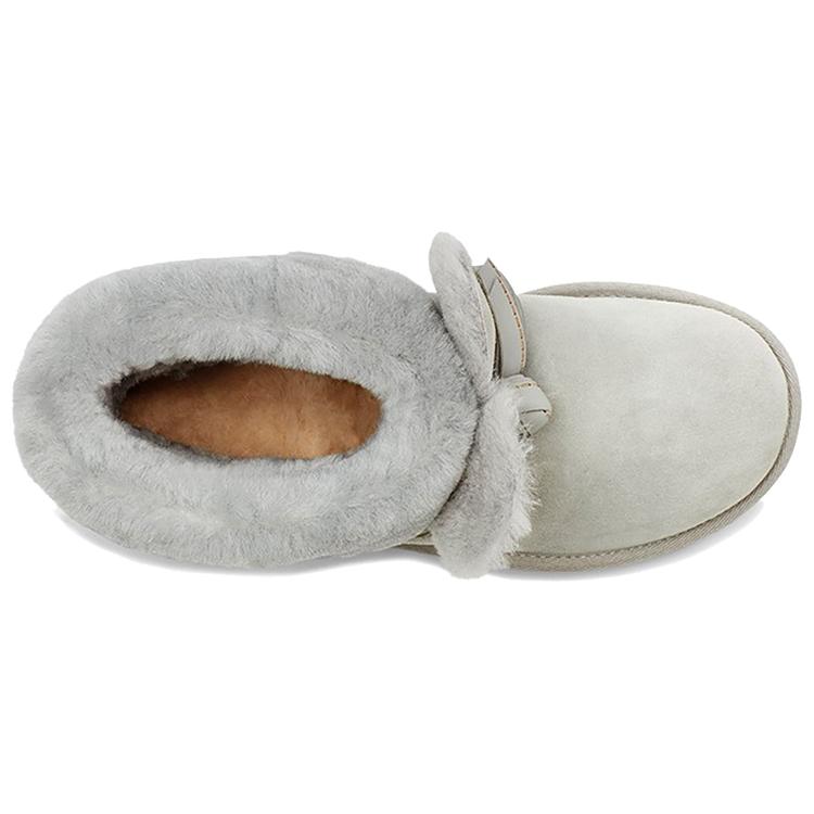 UGG Classic Mini II CNY Китайский Новый год Снежные ботинки Серые Женские 1109735-GRV
