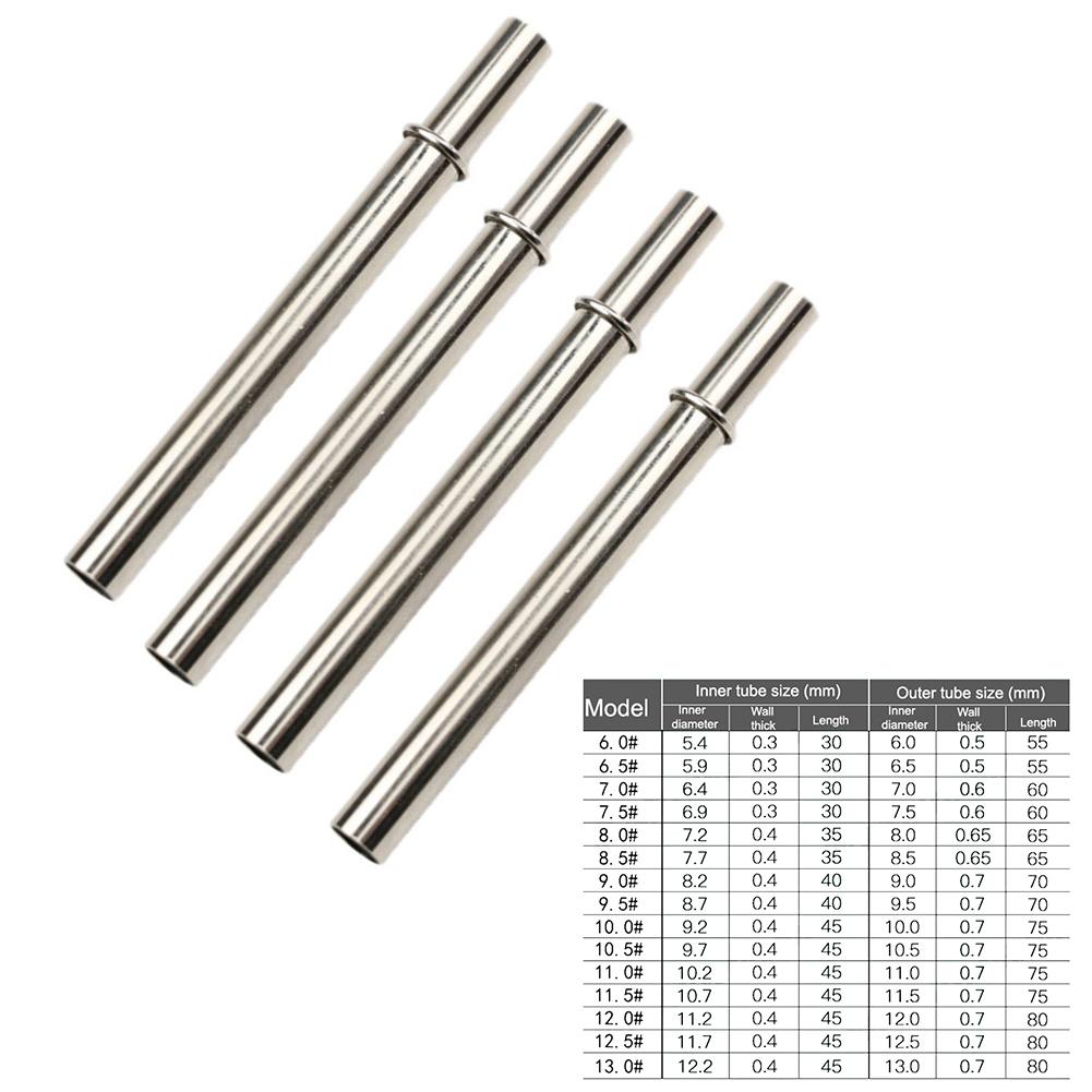 Connecting Tube Rod Connecting Tube 30-45mm Length 5.4mm-12.2mm Inner Diameter