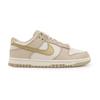 DX5930-001 Nike Dunk Low Фантом Металлический Золотой Swoosh Парус Песочный (Женский)